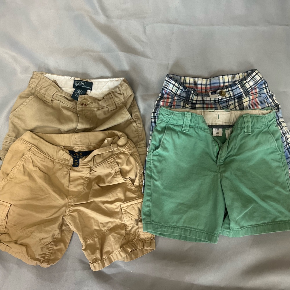 3T. Boys Shorts 🩳 Lot.  Ralph Laren, Janie & Jack, Gap.
